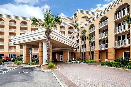 Jacksonville-Accommodation excursion-Courtyard by Marriott Oceanfront - 2 night 2 round Promotion