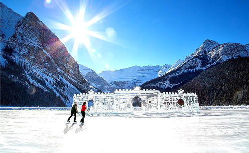 Lake Louise-Accommodation expedition-Ski Your Way to Lake Louise Jasper