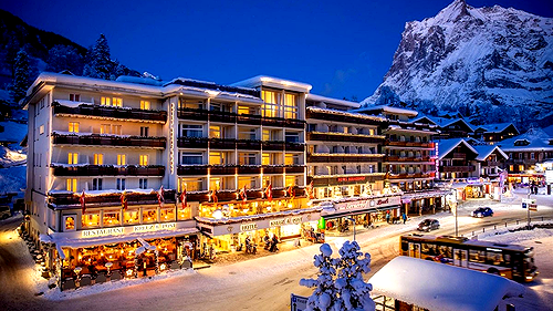 Grindelwald-Accommodation excursion-Stay Ski Hotel Kreuz Post