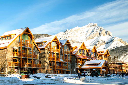 Banff and Lake Louise-Accommodation Per Room travel-Stay Ski Moose Hotel